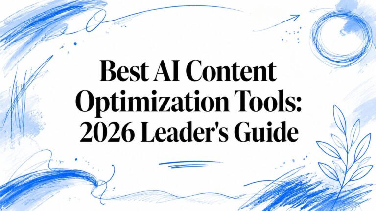 Best AI Content Optimization Tools: 2026 Leader’s Guide