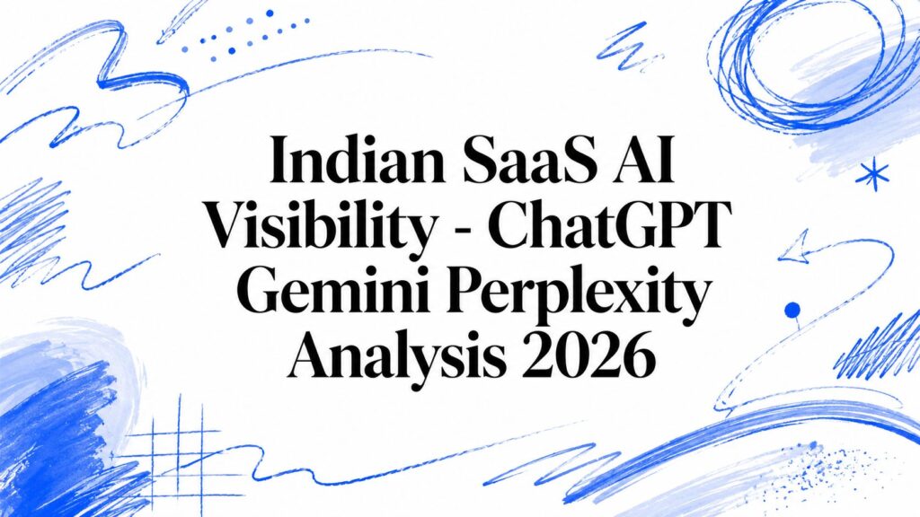 Indian SaaS AI Visibility – ChatGPT Gemini Perplexity Analysis 2026