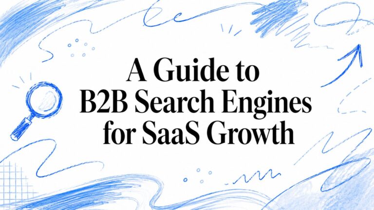 The Definitive 2026 Guide to B2B Search Engines for SaaS Growth