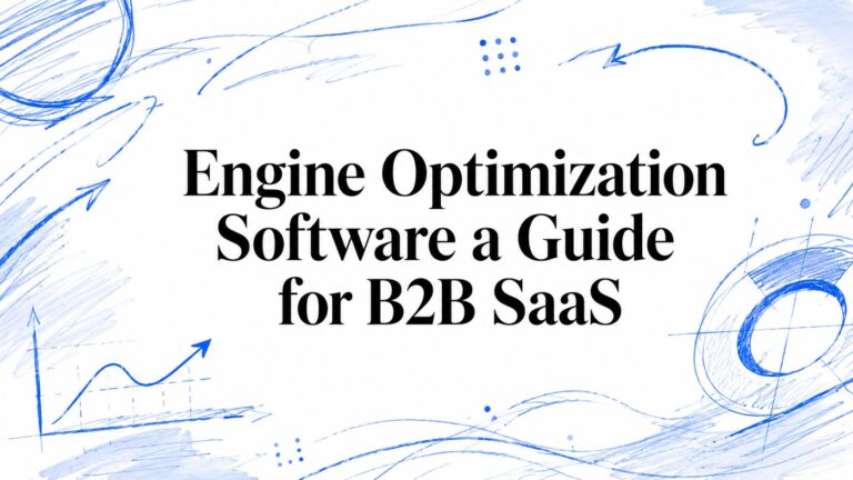 Engine Optimization Software a Guide for B2B SaaS