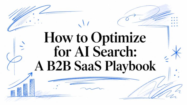 How to Optimize for AI Search: A B2B SaaS Playbook