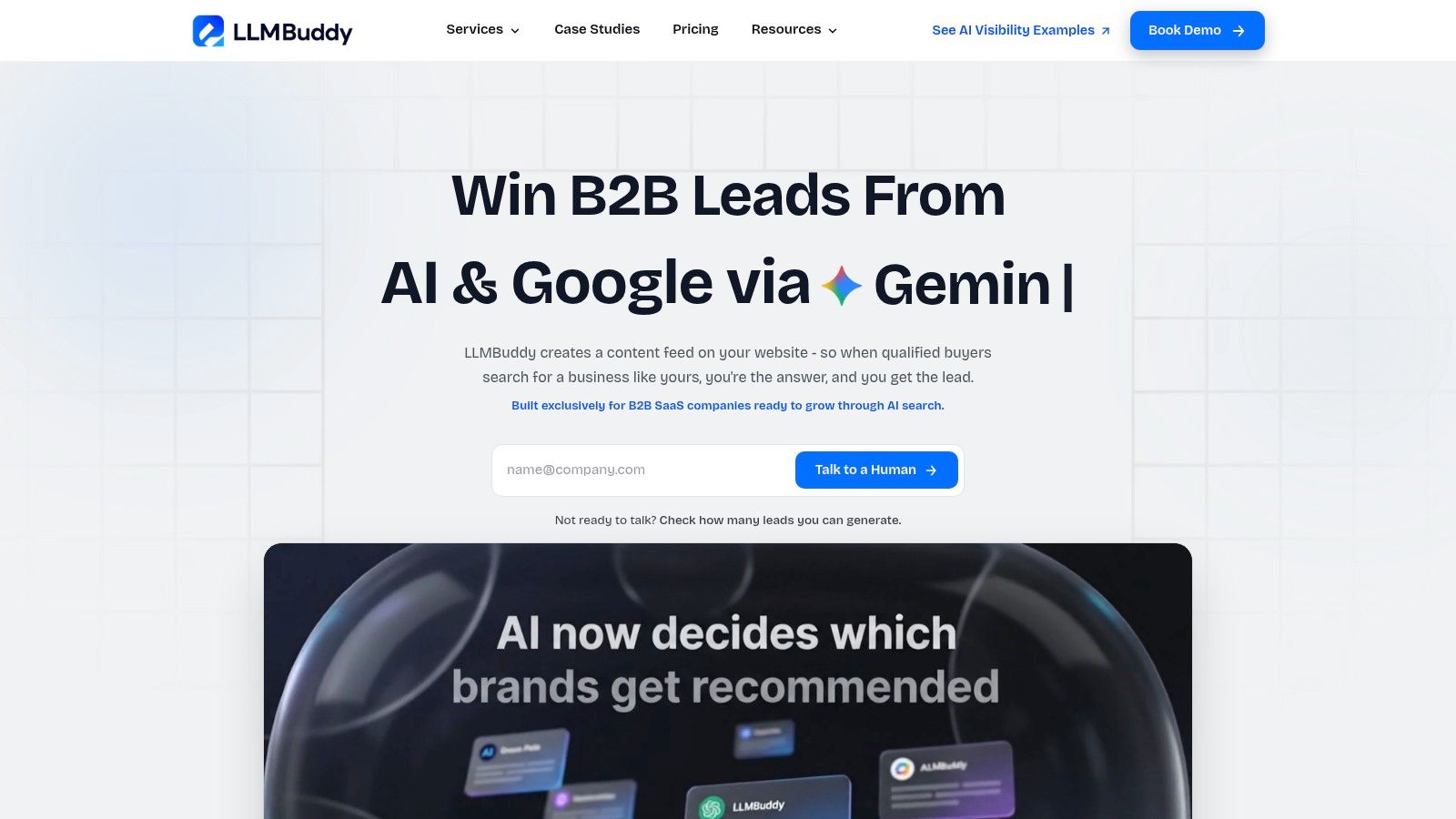 Screenshot from https://llmbuddy.in