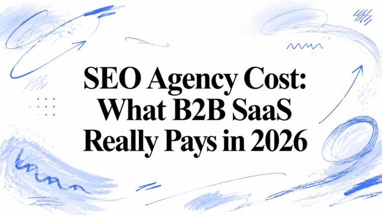 SEO Agency Cost: What B2B SaaS Really Pays in 2026